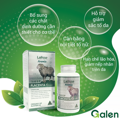 Viên Uống Nhau Thai Cừu (100 viên) - Image 2