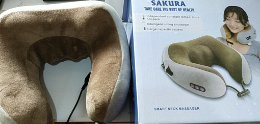 Máy massage Cổ Gáy Hồng Ngoại Chữ U SAKURA
